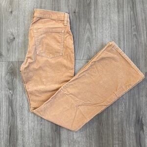 Girl’s Gap Khaki Corduroy Low Rise Boot Pants Size 16